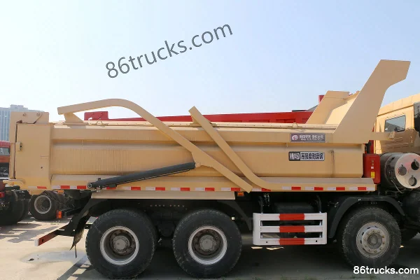 Union Truck U380 380 hp 8X4(12 wheels) 5.8m LNG Dump Truck (China VI) (Fast Gear 12-speed) Body (1) | 86Trucks