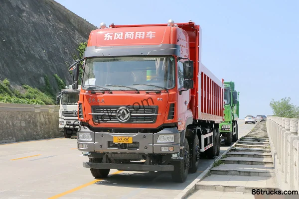 Dongfeng Commercial Vehicle Tianlong KC Heavy Truck 420hp 8X4(12 wheels) 7.8m Dump Truck (5.92 Axle Ratio) Exterior (3) | 86Trucks