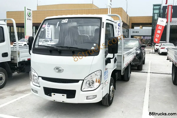 Yuejin Xiaofuxing S50Q 1,5 L 110 ch 4X2(6 roues) essence camion plateau à ridelles cabine simple 3,65 m Extérieur (2) | 86Trucks