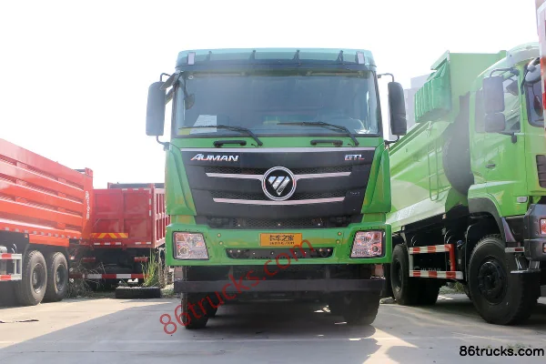 Foton Auman GTL 9 Series Heavy Truck 400hp 8X4(12 wheels) 7.8m Dump Truck (Fukang) Exterior (2) | 86Trucks