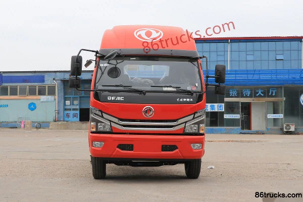 Dongfeng Duolika D6-L Heavy Load 156 hp 4X2(6 wheels) 4.17m Single Row Stake Truck Exterior (2) | 86Trucks
