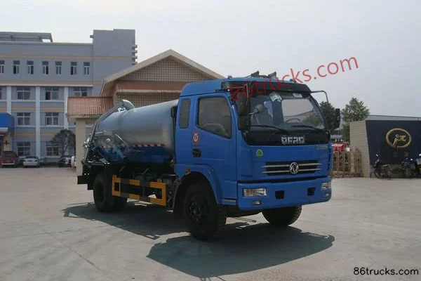 Jiangte Jiangte Dongfeng chassis suction/septic tank truck