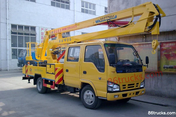 Chengliwei Chengliwei Qingling chassis aerial work truck