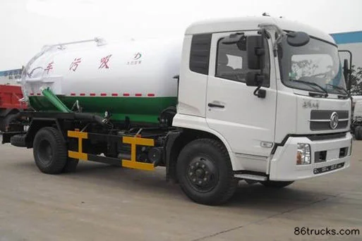 Dali Dali Dongfeng Commercial Vehicle chassis suction/septic tank truck