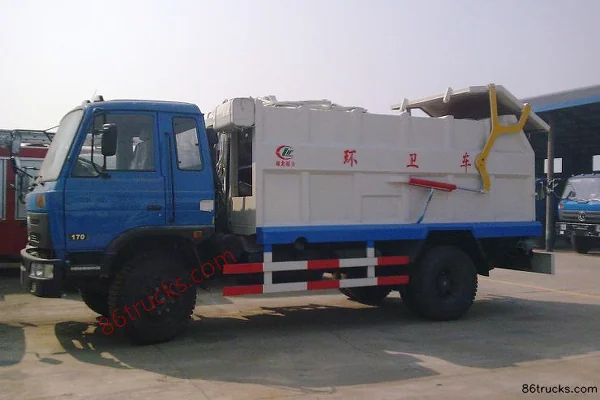 Dongfeng 145 Series 170hp 4X2(6 wheels) Garbage Truck (Chengliwei Brand) Exterior (2) | 86Trucks