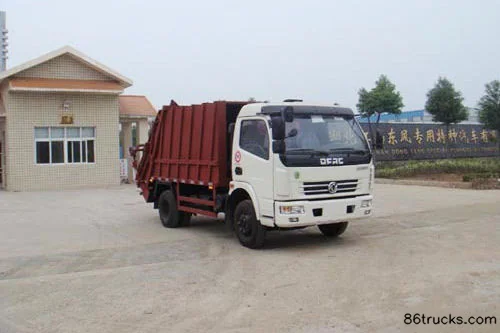 Jiangte Jiangte Dongfeng chassis garbage truck