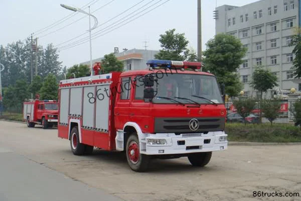 Dongfeng 153 Series 185hp 4X2(6 wheels) Fire Truck (Jiangte Brand) Exterior