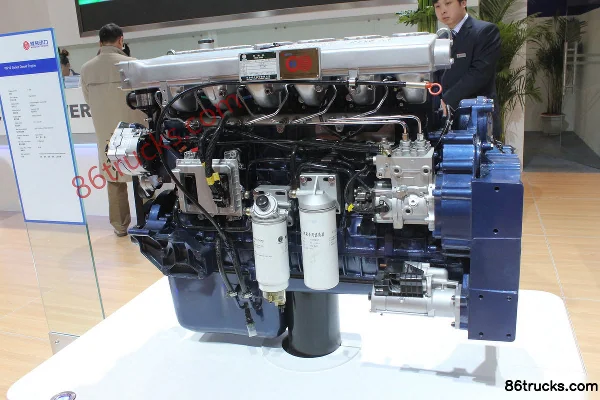 Weichai WP12.270 270 hp 12L China IV Diesel Engine Exterior (2) | 86Trucks