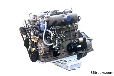 Huayuan Laidong D495QA 75 hp 3L China II Diesel Engine Exterior