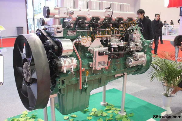 Xichai CA6DN1-39 390 ch 12,5 L China II moteur diesel Extérieur (3) | 86Trucks