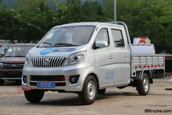 Ankai Shenqi T10 Standard 1.5L 112hp 4X2(6 wheels) Gasoline 2.52m double-row flatbed micro truck Exterior (2) | 86Trucks