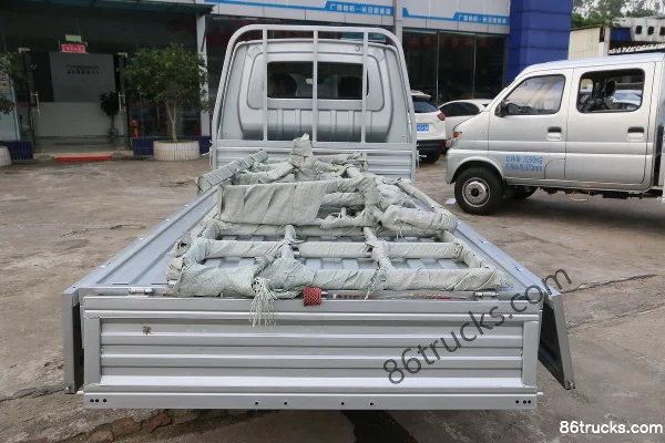 Ankai Shenqi T10 Standard 1.5L 112hp 4X2(6 wheels) Gasoline 2.52m double-row flatbed micro truck Body (2) | 86Trucks
