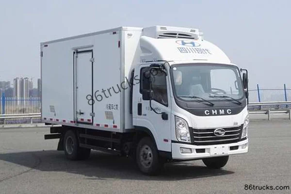 Hyundai Commercial Vehicle Sichuan Hyundai Zhidao 500 Light Truck Refrigerated Truck