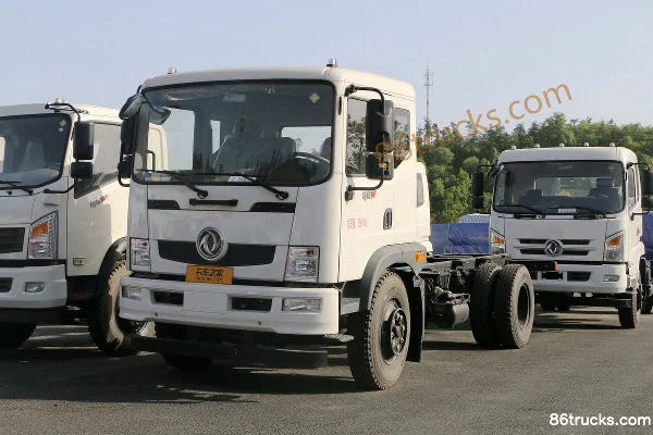 Dongfeng Yuhu VP 180 hp 4X2(6 wheels) Double Row Cargo Truck Chassis (EQ1168GLVJ) Exterior (3) | 86Trucks