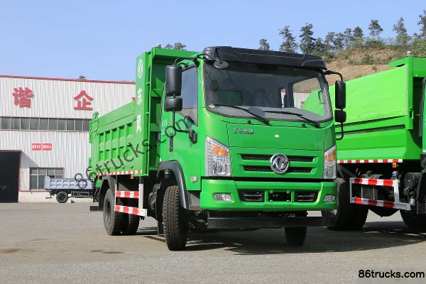Dongfeng Qingyu 160hp 4X2(6 wheels) 4.5m Dump Truck (5-Speed)(EQ3120GLV3) Exterior