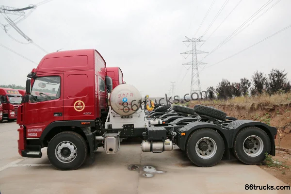Dayun New N8E Heavy Truck Juying 3.0 Edition 430hp 6X4(10 wheels) LNG Tractor Truck (China VI) Exterior (3) | 86Trucks