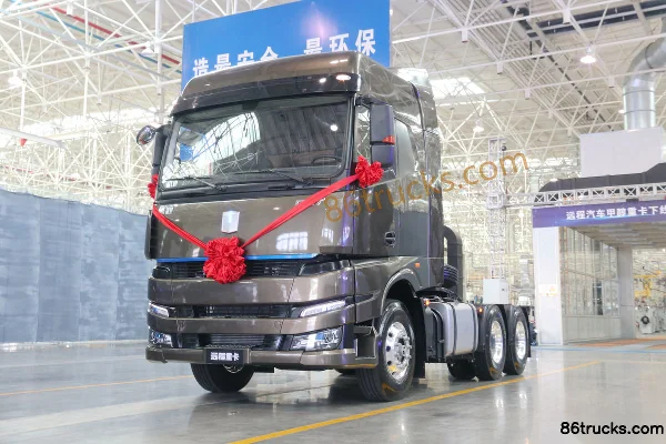 FARIZON M100 camion lourd 430 ch 6X4(10 roues) tracteur routier à méthanol nouvelle énergie Extérieur (2) | 86Trucks