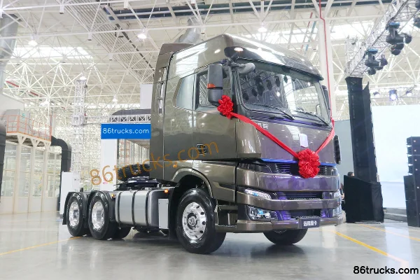 FARIZON M100 camion lourd 430 ch 6X4(10 roues) tracteur routier à méthanol nouvelle énergie Extérieur
