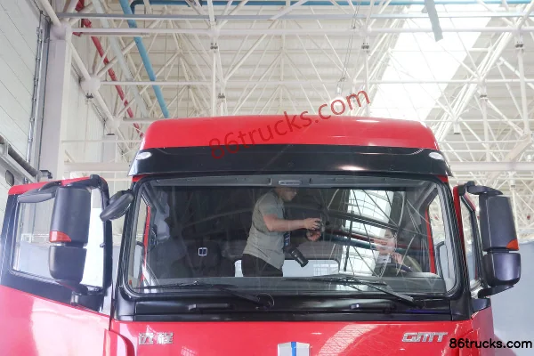 FARIZON M100 camion lourd version logistique 460 ch 6X4(10 roues) tracteur routier à méthanol nouvelle énergie Extérieur (2) | 86Trucks