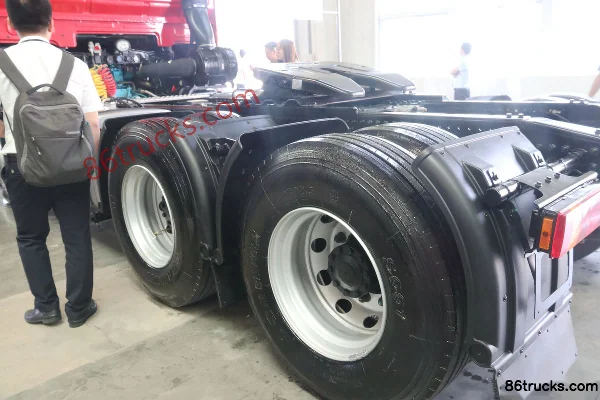 FARIZON M100 camion lourd version logistique 460 ch 6X4(10 roues) tracteur routier à méthanol nouvelle énergie Châssis (3) | 86Trucks