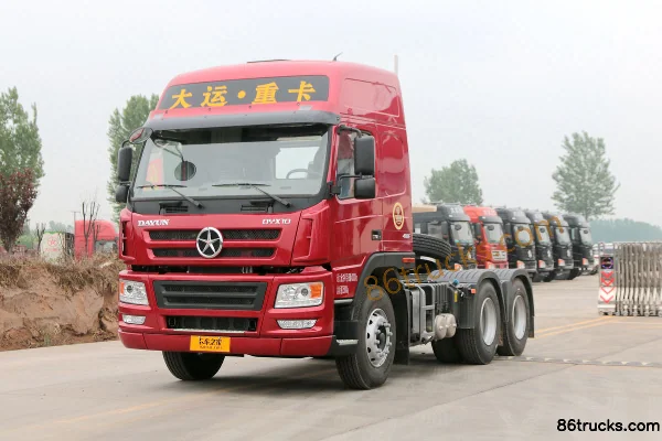 Dayun New N8E Heavy Truck Standard Load 375hp 6X4(10 wheels) Tractor Truck (4.44 Ratio) Exterior (3) | 86Trucks