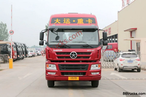 Dayun New N8E Heavy Truck Standard Load 375hp 6X4(10 wheels) Tractor Truck (4.44 Ratio) Exterior (2) | 86Trucks