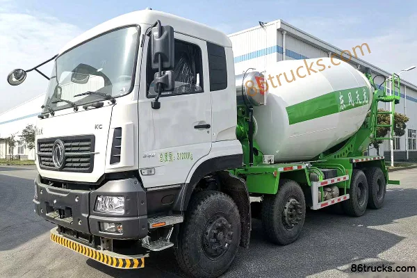 Dongfeng Commercial Vehicle Tianlong KC 340hp 8X4(12 wheels) 7m³ Concrete Mixer Truck (Shenying Brand)(YG5318GJBAX1V) Exterior (2) | 86Truck