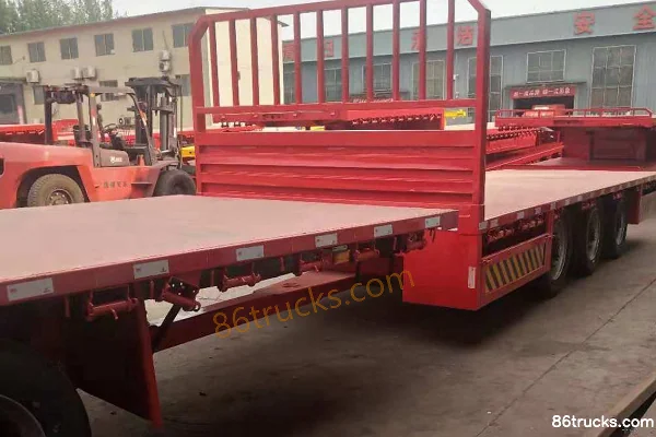 DongfengLiuqi Chenglong H7 460 hp 6X2(8 wheels) Center-axle Flatbed Truck (Xunchi) Cab (1) | 86Trucks