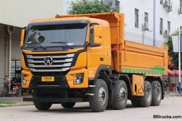 Dayun N8V Heavy Truck Standard Load Edition 400 hp 8X4(12 wheels) 5.8m Dump Truck (China VI) Exterior (3) | 86Trucks