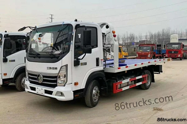 Sinotruk (formerly Sinotruk Wangpai) Jieshi New Model 116 hp 4X2(6 wheels) wrecker truck Exterior