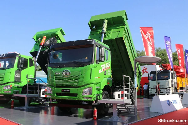 FAW Jiefang Qingdao JH6 Heavy Truck 375 hp 6X4(10 wheels) 5.4m Dump Truck (China VI) Exterior (3) | 86Trucks