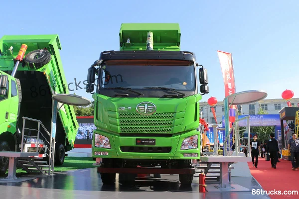 FAW Jiefang Qingdao JH6 Heavy Truck 375 hp 6X4(10 wheels) 5.4m Dump Truck (China VI) Exterior (2) | 86Trucks