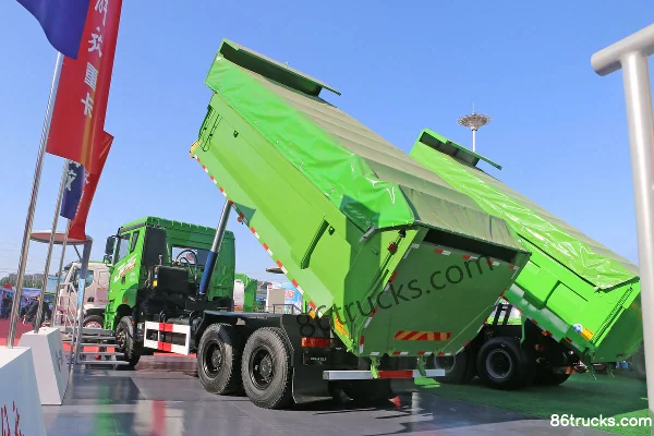 FAW Jiefang Qingdao JH6 Heavy Truck 375 hp 6X4(10 wheels) 5.4m Dump Truck (China VI) Body (1) | 86Trucks
