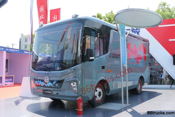 FAW FAW Jiefang 4,5 T 6 m camion fourgon électrique pur 99,5 kWh Extérieur (3) | 86Trucks