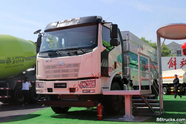 FAW Jiefang J6L 220 hp 4X2(6 wheels) Sweeper Truck (Haide Brand) (China VI) Exterior (3) | 86Trucks