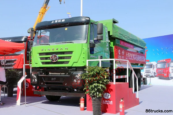 SAIC Hongyan New King Kong M500 Heavy Truck 380hp 6X4(10 wheels) 5.8m Dump Truck Exterior (2) | 86Trucks