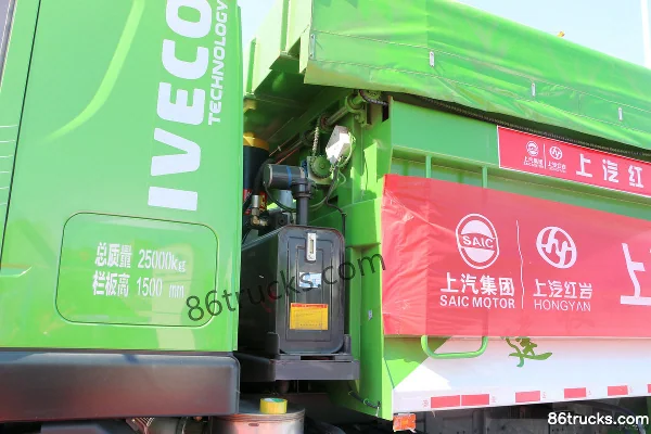 SAIC Hongyan New King Kong M500 Heavy Truck 380hp 6X4(10 wheels) 5.8m Dump Truck Body (2) | 86Trucks