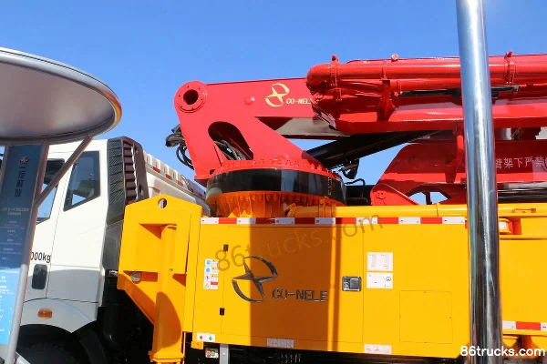 FAW Jiefang J6P 420 hp 6X4(10 wheels) Concrete Pump Truck (Koniele Brand) Body (2) | 86Trucks