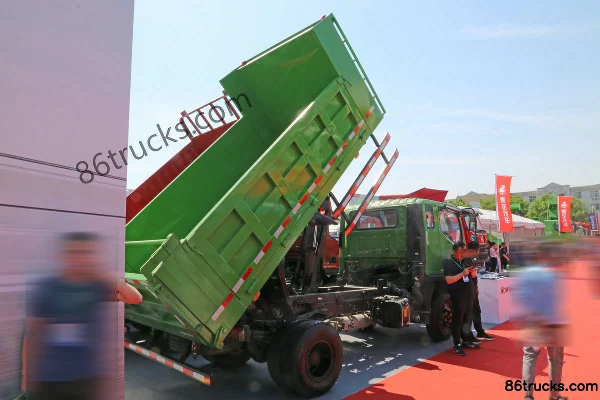 Foton Ruivo ES3, 130 ch, 4X2(6 roues) , camion benne de 3,8 m Extérieur (3) | 86Trucks