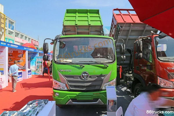Foton Ruivo ES3, 130 ch, 4X2(6 roues) , camion benne de 3,8 m Extérieur (2) | 86Trucks