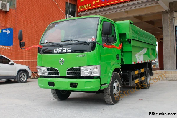 Dongfeng FuruiKa F7 95hp 4X2(6 wheels) 4.2m Dump Truck for Muck (Yunnei) Exterior (2) | 86Trucks