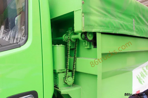 Dongfeng FuruiKa F7 95hp 4X2(6 wheels) 4.2m Dump Truck for Muck (Yunnei) Body (3) | 86Trucks