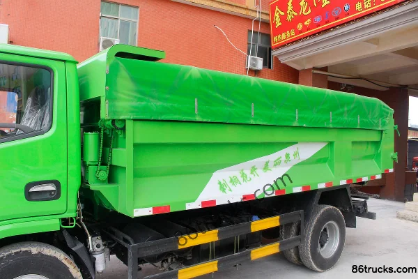 Dongfeng FuruiKa F7 95hp 4X2(6 wheels) 4.2m Dump Truck for Muck (Yunnei) Body (2) | 86Trucks