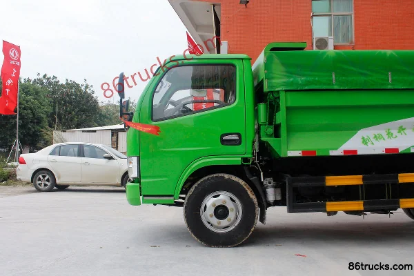 Dongfeng FuruiKa F7 95hp 4X2(6 wheels) 4.2m Dump Truck for Muck (Yunnei) Body (1) | 86Trucks