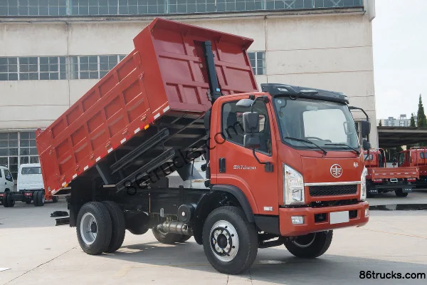 FAW Hongta FAW Jiefang Classic 7 Series 150 hp 4X2(6 wheels) 4.06m muck dump truck Exterior (3) | 86Trucks
