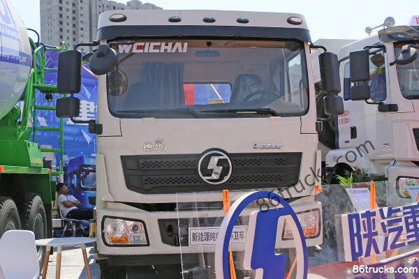 SHACMAN Delong L3000 4X2(6 wheels) Electric Refuse Collector Truck (Jinge Brand) 404kWh Exterior (3) | 86Trucks