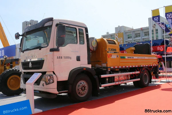 XCMG Truck-mounted Concrete Pump Truck (Sinotruk HOWO Chassis) 4X2(6 wheels) Exterior (2) | 86Trucks