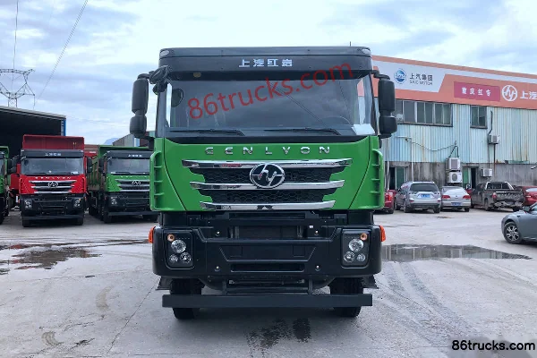 SAIC Hongyan GenlyonC500 390 ch 6X4(10 roues) camion benne 6 m Extérieur (2) | 86Trucks