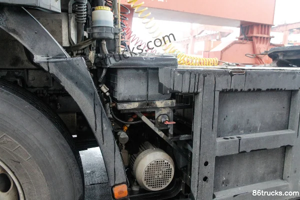 BYD Q1 31.5T 4X2(6 wheels) pure electric tractor truck 217.6kWh Chassis (3) | 86Trucks