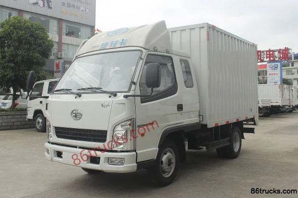 FAW Hongta FAW Jiefang Baling 1 Series V6 102hp 4X2(6 wheels) 3.32m van truck with half cab (hydraulic brake) Exterior (3) | 86Trucks